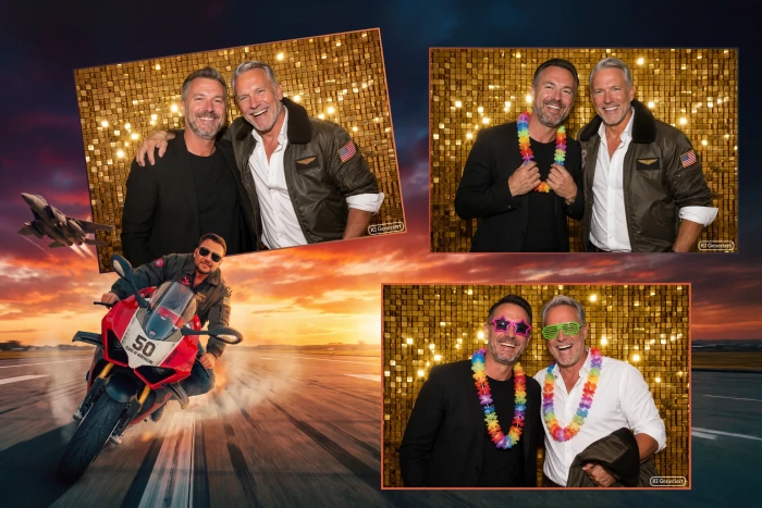 Beispiel eines gedruckten Fotos